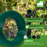 Fepro® Spanndraht Bindedraht Draht Basteldraht Maschendraht Zaundraht Drahtring