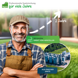 Fepro® Rasensamen Sport und Spiel schnellkeimend, dürreresistent, robust, tiefgrün, ideal für Neuansaat und Nachsaat, (Menge wählbar)