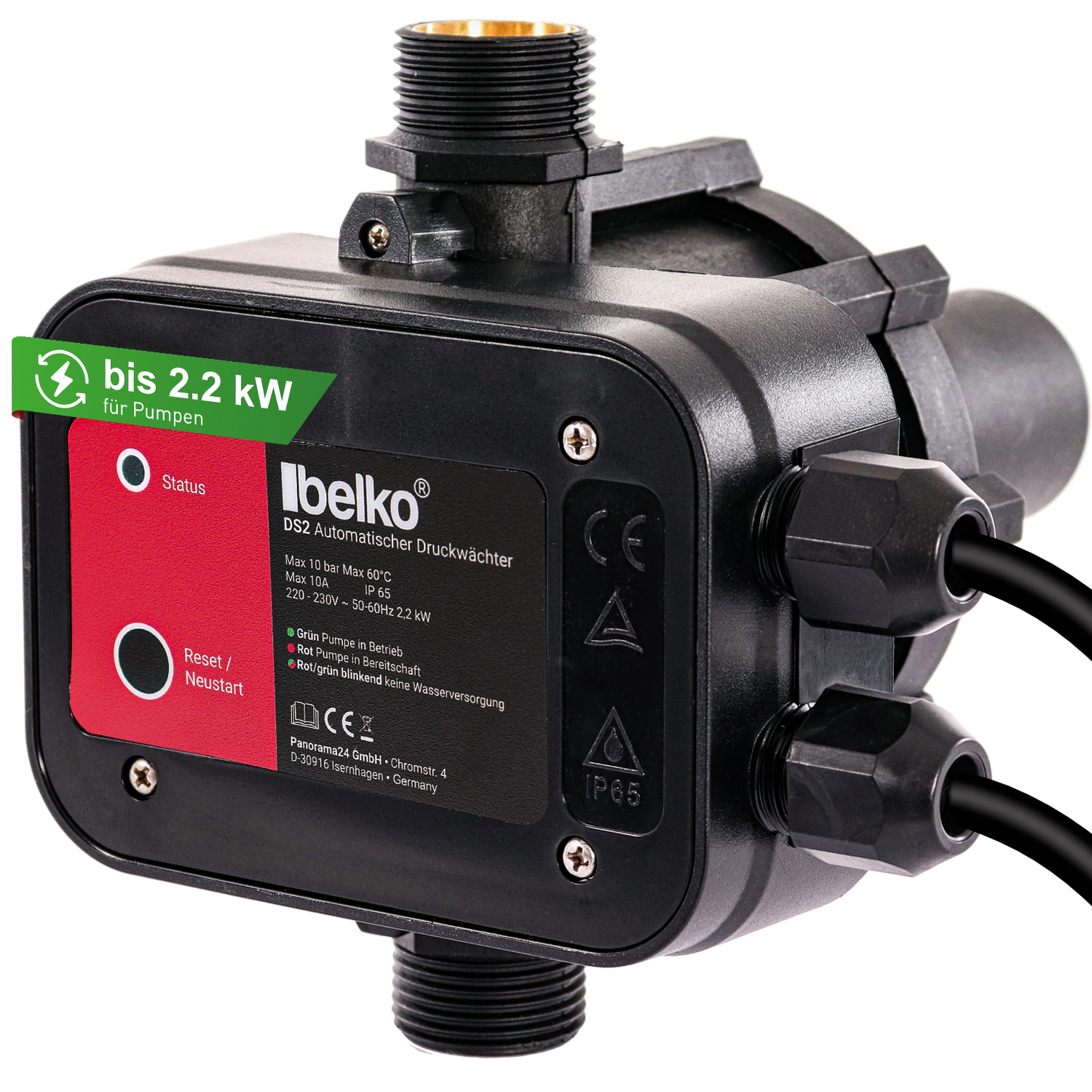Belko® Druckschalter Druckwächter Pumpensteuerung (Modell wählbar)