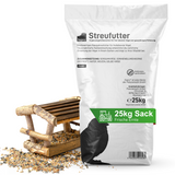 Fepro® Streufutter für Vögel, 25 kg - ganzjähriges Wildvogelfutter, ideal für kleine und große Vögel, Vogelfutter für Gartenvögel