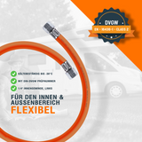 P24® Propangasschläuche & Druckminderer 50bmar (Längen & Sets wählbar)