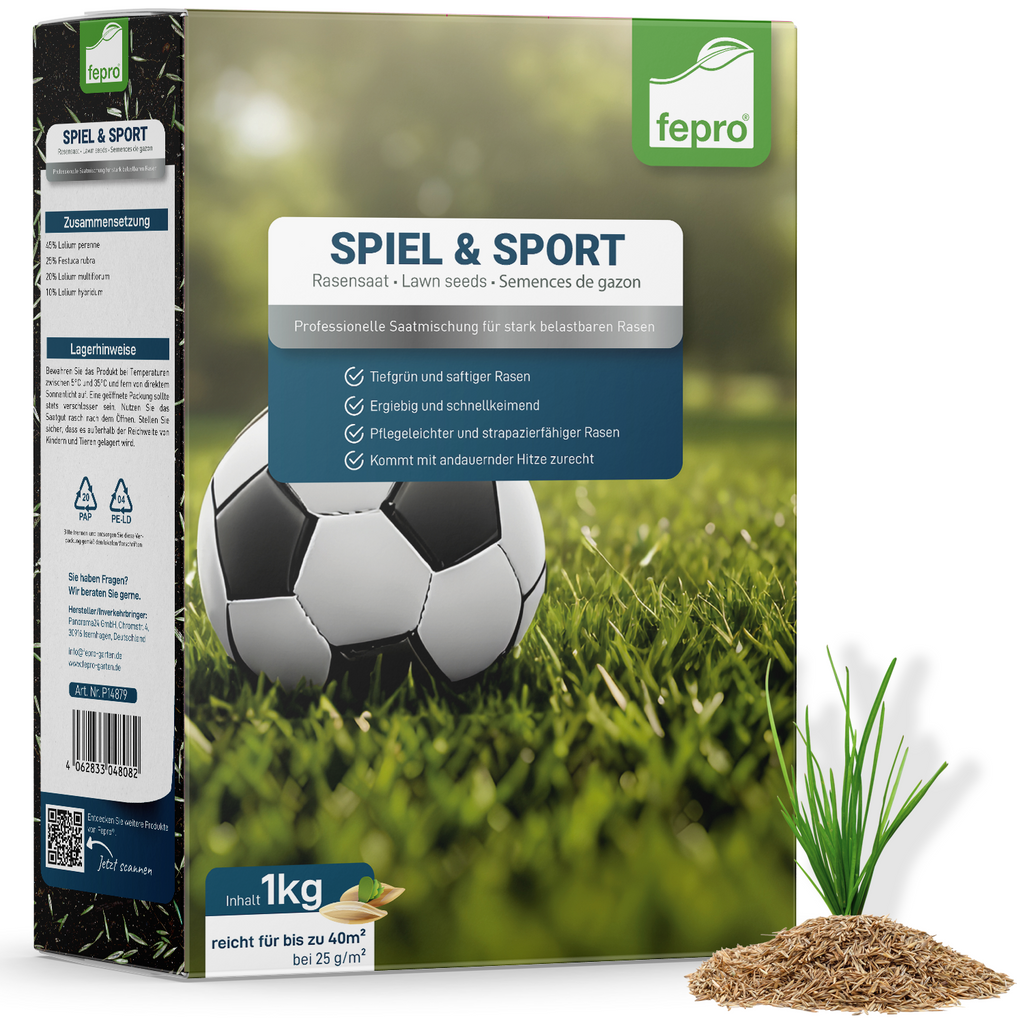 Fepro® Rasensamen Sport und Spiel Schnellkeimend Panorama24