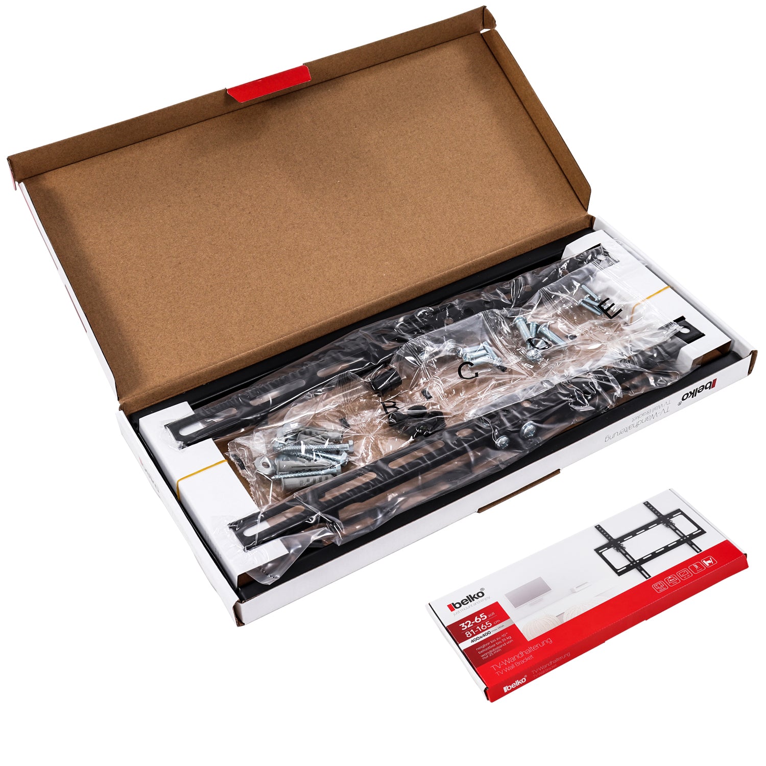 SBOX TV Wandhalterung PLB-2544F-2 - Flache Halterun Produktbild