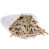 Flammingo® 5 kg Mini Holzpresslinge, aus Holzwolle und Wachs