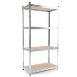 Belko® Schwerlastregal C113, 160x80x40 cm, 4 Böden, 80kg Tragkraft pro Boden, verzinkt - Lagerregal, Steckregal