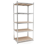 Belko® Schwerlastregal C116, 200x90x60 cm, 5 Böden, 175kg Tragkraft pro Boden, verzinkt - Lagerregal, Steckregal