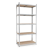 Belko® Schwerlastregal C118, 200x90x45 cm, 5 Böden, 200kg Tragkraft pro Boden, verzinkt - Lagerregal, Steckregal