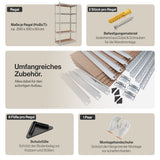 Belko® Schwerlastregal C223, 200x100x50 cm, 5 Böden, 180kg Tragkraft pro Boden, (Farbe wählbar) - Lagerregal, Steckregal