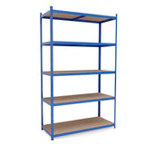 Belko® Schwerlastregal C225, 200x120x50 cm, 5 Böden, 180kg Tragkraft pro Boden, (Farbe wählbar) - Lagerregal, Steckregal