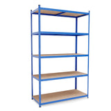 Belko® Schwerlastregal C226, 200x120x60 cm, 5 Böden, 180kg Tragkraft pro Boden, (Farbe wählbar) - Lagerregal, Steckregal