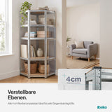 Belko® Schwerlast Eckregal CO210, 180x40x70x40x70 cm, , verzinkt - Lagerregal, Steckregal