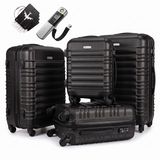 Devillo® Kofferset 4tlg. S-M-L-XL -  Reisekofferset