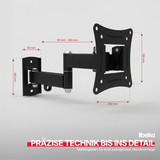 Belko® TV Wandhalterung, VESA max 100x100mm. Wandabstand: 50-280mm, für 14" - 34"