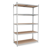 Belko® Schwerlastregal C226, 200x120x60 cm, 5 Böden, 180kg Tragkraft pro Boden, (Farbe wählbar) - Lagerregal, Steckregal