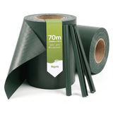 Fepro® PVC Sichtschutzstreifen für Doppelstabmattenzaun, inkl. Befestigungsclips (Farben & Längen wählbar)