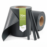 Fepro® PVC Sichtschutzstreifen für Doppelstabmattenzaun, inkl. Befestigungsclips (Farben & Längen wählbar)
