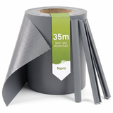 Fepro® PVC Sichtschutzstreifen für Doppelstabmattenzaun, inkl. Befestigungsclips (Farben & Längen wählbar)