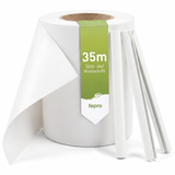 Fepro® PVC Sichtschutzstreifen für Doppelstabmattenzaun, inkl. Befestigungsclips (Farben & Längen wählbar)