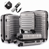 Devillo® Kofferset 4tlg. S-M-L-XL -  Reisekofferset