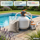 Belko® Filterkies Filtersand DIN 12904 - 0,4-0,8mm, 25 kg Sack
