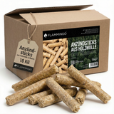 Flammingo® 10 kg Mini Holzpresslinge, aus Holzwolle und Wachs