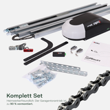 Belko® Garagentorantrieb ProLift 1200 N mit WiFi | für Schwing- & Sektionaltore bis 17 m² | LED & 2 Fernbedienungen