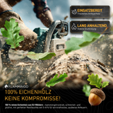 Flammingo® Anzündholz Eiche, 16cm im 30 kg Karton