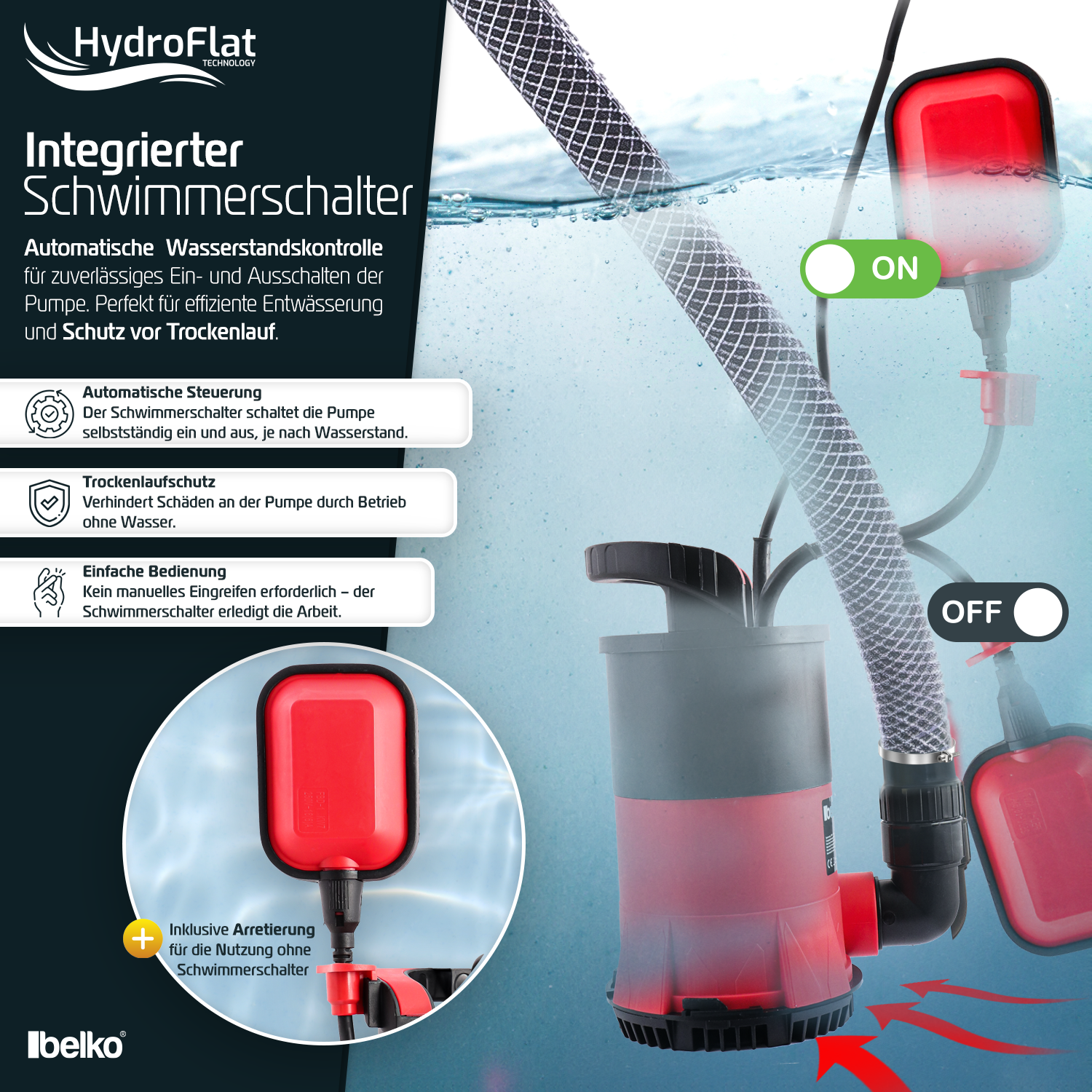 Belko HydroFlat Vario Schmutzwasserpumpen Pro 850W & Eco 400W, Flac Panorama24 Onlineshop - Weil es dein Zuhause ist! Belko HydroFlat Vario Schmutzwasserpumpen Pro 850W & Eco 400W, Flac Panorama24 Onlineshop - Weil es dein Zuhause ist!
