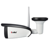 Belko® Überwachungskamera, 1080p mit WLAN & LAN für Aussen, Bewegungserkennung, 20m Nachtsichtgserkennung