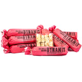 Flammingo® XXL Holzwolle Anzünder in Dynamitoptik, 12 Stück,Brenndauer ca. 1h / Stück
