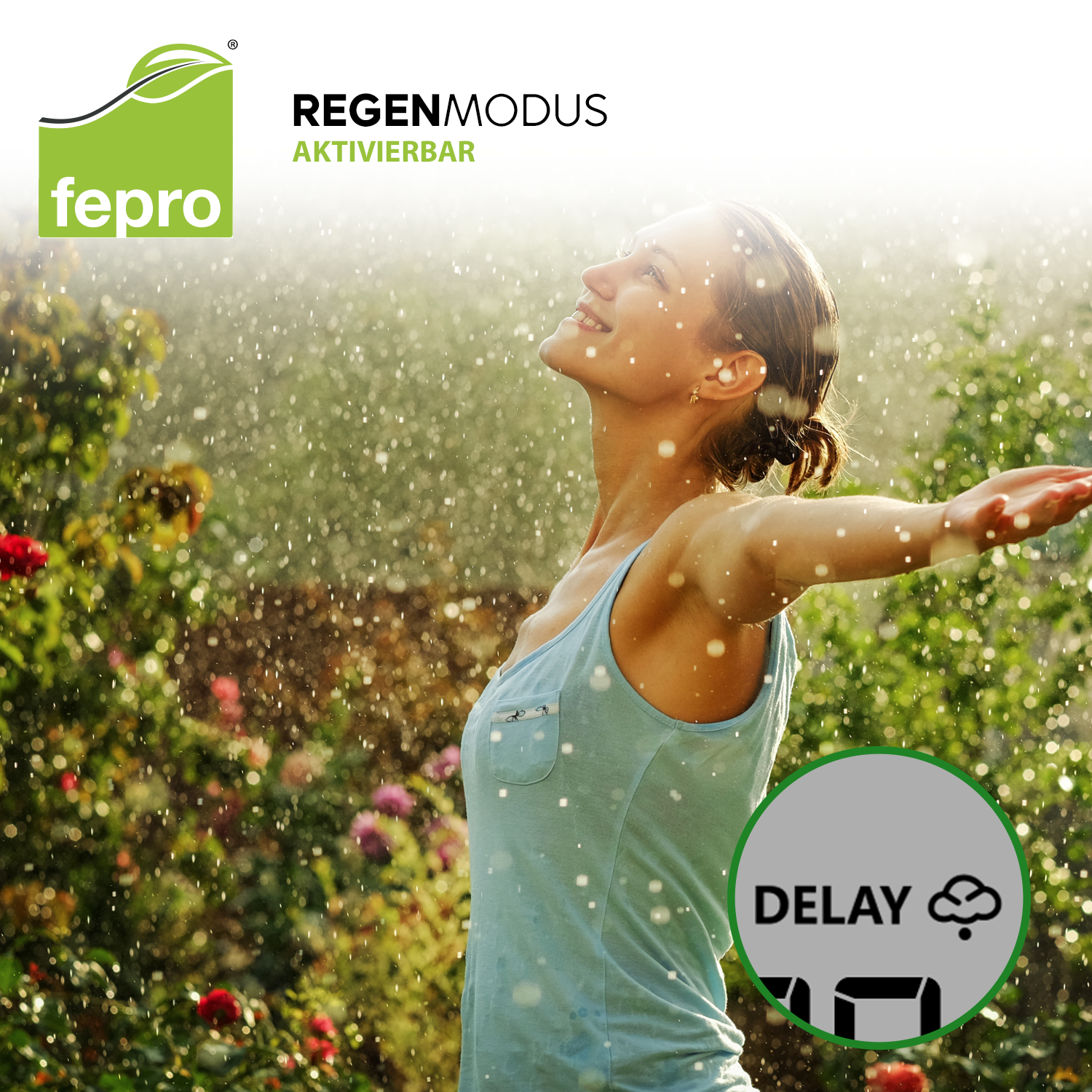 Fepro® Digitaler Bewässerungscomputer mit Display, frei programmierbar