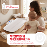 Belko® 3in1 Babywaage Plus digital 3in1 mit App - Personen- und Tierwaage 150 kg