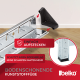 Belko® Schwerlastregal C112, 150x75x30 cm, 4 Böden, 125kg Tragkraft pro Boden, verzinkt - Lagerregal, Steckregal