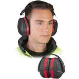 P24® Gehörschutz Ohrenschützer mit 29dB SNR, lärmschutzkopfhörer Erwachsene, Faltbar Komfortabel Kopfhörerr