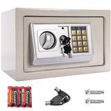 P24® Tresor Safe mit Elektronik-Zahlenschloss, 31x20x20 cm (Farbe wählbar)