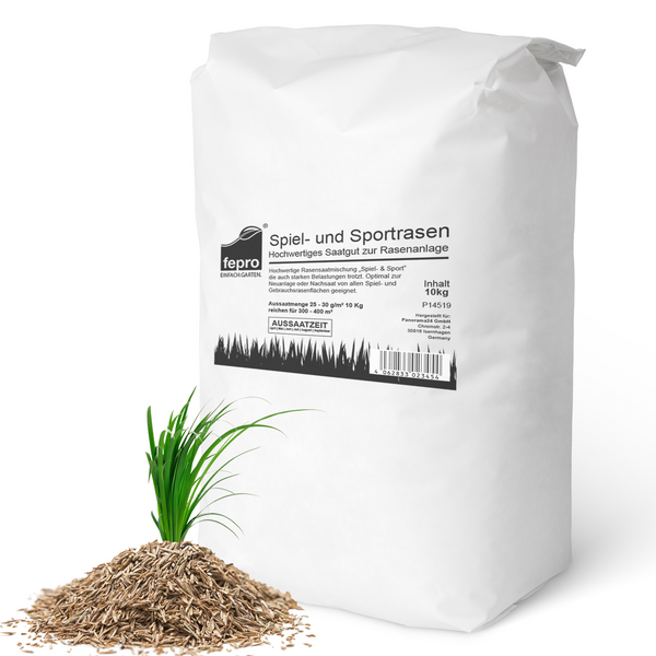 Fepro® Rasensamen Sport und Spiel - Schnellkeimend – Panorama24 Onlineshop 