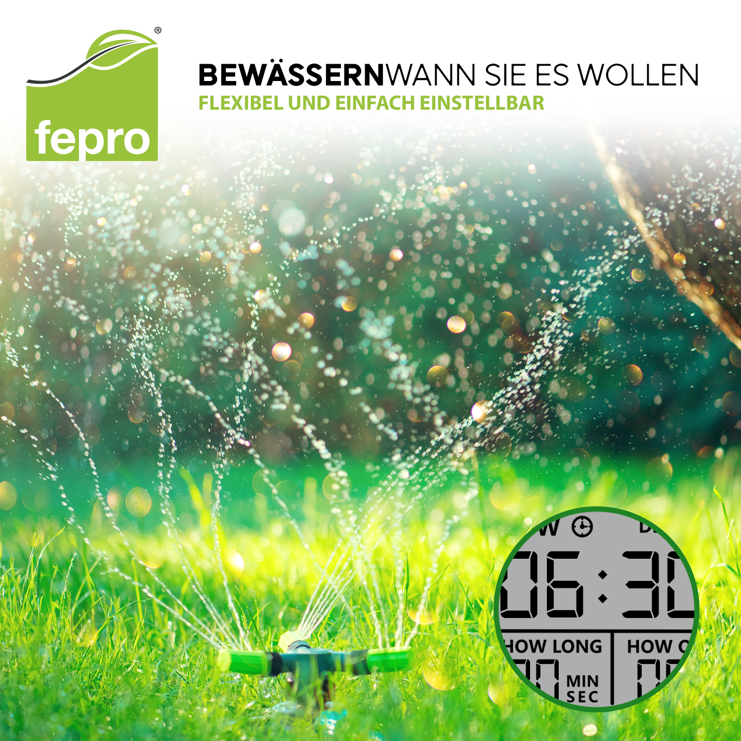 Fepro® Digitaler Bewässerungscomputer mit Display – Panorama24 Onlineshop -  Weil es dein Zuhause ist!