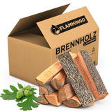 Flammingo® Brennholz Eiche trocken im 30 kg Karton, +-3cm