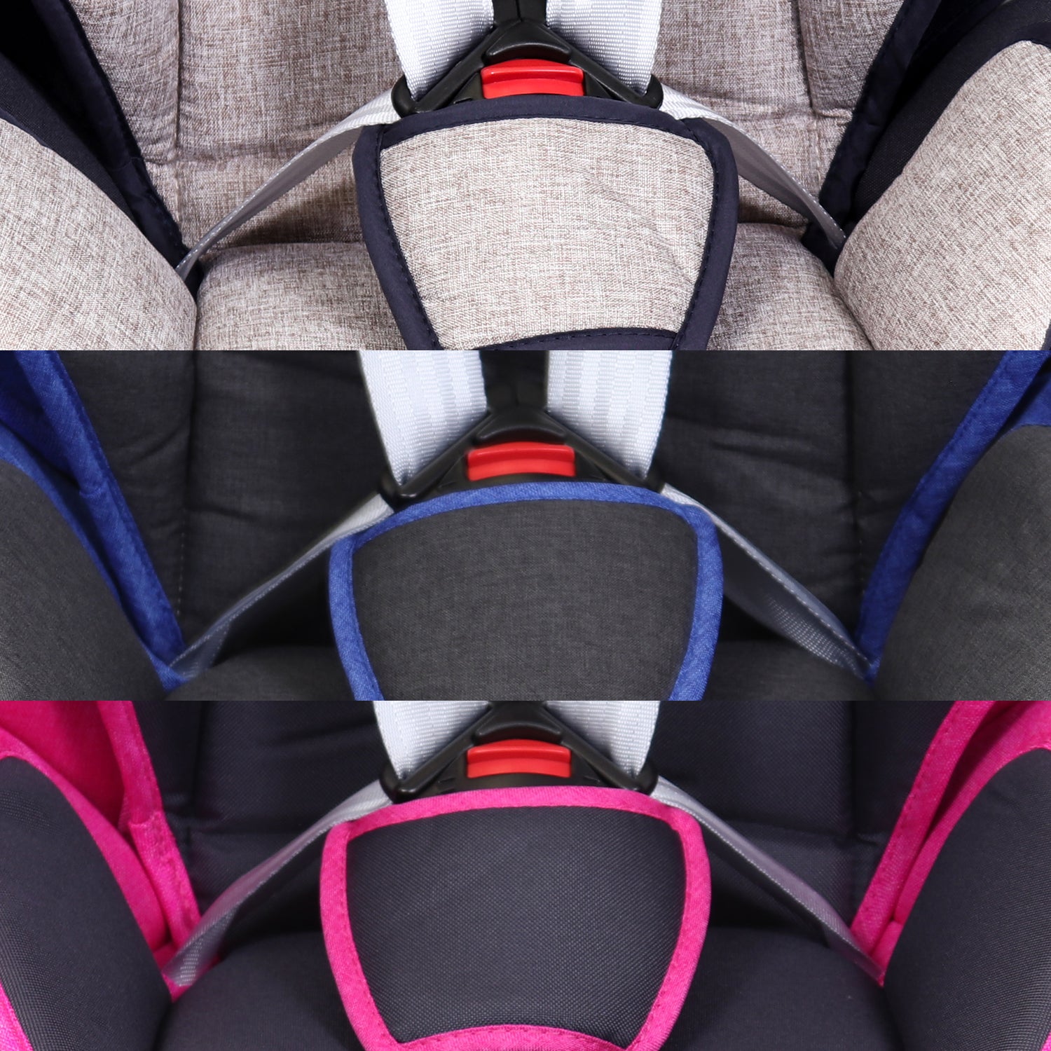 KIDIMAX Kindersitz Auto sitz Kinderautositz mit Extrapolster 9-36 kg 1+2+3  ECE