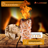 Flammingo® Holzwolle Anzünder (Menge wählbar)