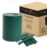 P24® PVC Sichtschutzstreifen für Doppelstabmattenzaun, inkl. Befestigungsclips (Farben & Längen wählbar)