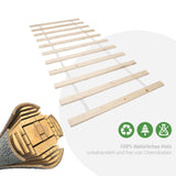 P24® Rollrost Lattenrost Basic mit 11 Holzlatten (Größe wählbar)
